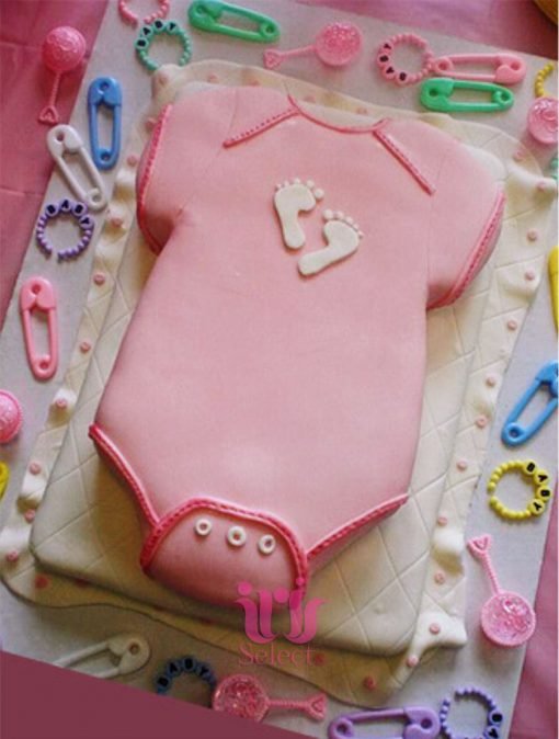 Baby Girls Onesie Cake