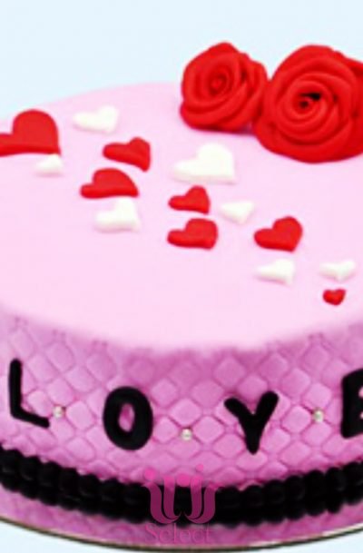 Love and Roses Cake